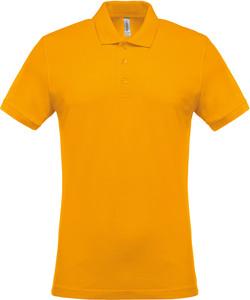 Kariban K254 - Men's short-sleeved piqué polo shirt Yellow