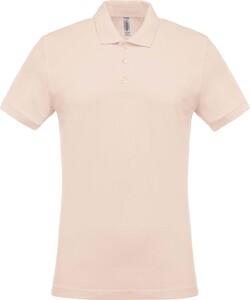Kariban K254 - Men's short-sleeved piqué polo shirt Light Sand