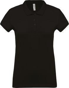 Kariban K255 - Ladies’ short-sleeved piqué polo shirt Black