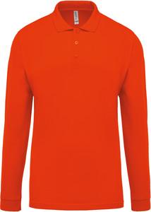 Kariban K256 - Mens long-sleeved piqué polo shirt