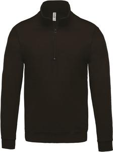 Kariban K478 - Zip neck sweatshirt Dark Grey