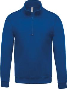 Kariban K478 - Zip neck sweatshirt Light Royal Blue