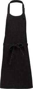 Kariban K895 - Cotton apron without pocket Black Denim