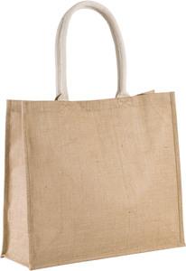 Kimood KI0219 - JUTE BEACH BAG Natural