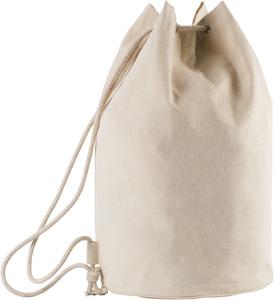 Kimood KI0629 - Cotton sailor-style bag with drawstring Natural