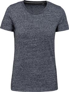 Kariban KV2107 - Ladies' vintage short sleeve t-shirt Night Blue Heather