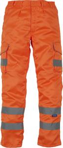 Yoko YHV018T - Hi-Vis cargo trousers Hi Vis Orange