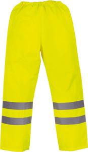 Yoko YHVS46 - Hi-Vis Waterproof Over Trousers Hi Vis Yellow