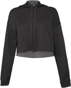 Bella+Canvas BE7502 - Womens Cropped Fleece Hoodie