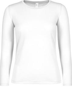 B&C CGTW06T - #E150 Ladies' T-shirt long sleeves White