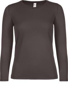 B&C CGTW06T - #E150 Ladies' T-shirt long sleeves Bear Brown