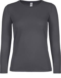 B&C CGTW06T - #E150 Ladies' T-shirt long sleeves Dark Grey