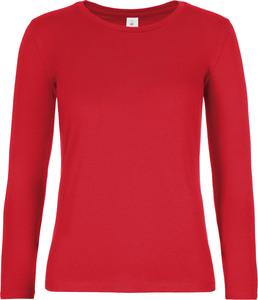 B&C CGTW08T - #E190 Ladies' T-shirt long sleeve Red