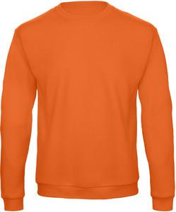 B&C CGWUI23 - ID.202 Crew Neck Sweatshirt Pumpkin Orange