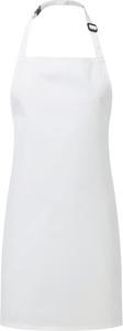 Premier PR145 - ‘Essential’ waterproof bib apron White