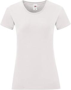 Fruit of the Loom SC61432 - Iconic-T Ladies' T-shirt White