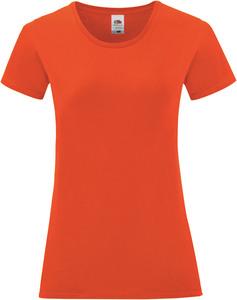Fruit of the Loom SC61432 - Iconic-T Ladies' T-shirt Flame
