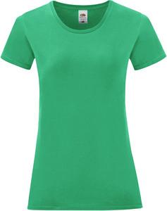 Fruit of the Loom SC61432 - Iconic-T Ladies' T-shirt Kelly Green