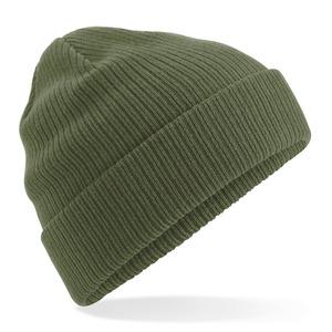 Beechfield B050 - Organic cotton beanie Olive Green