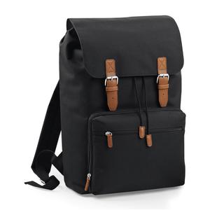 Bag Base BG613 - Vintage laptop backpack Black