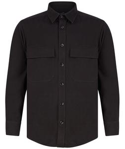 Front Row FR054 - Drill overshirt Black
