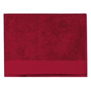 Kariban K102 - Organic beach towel Hibiscus Red
