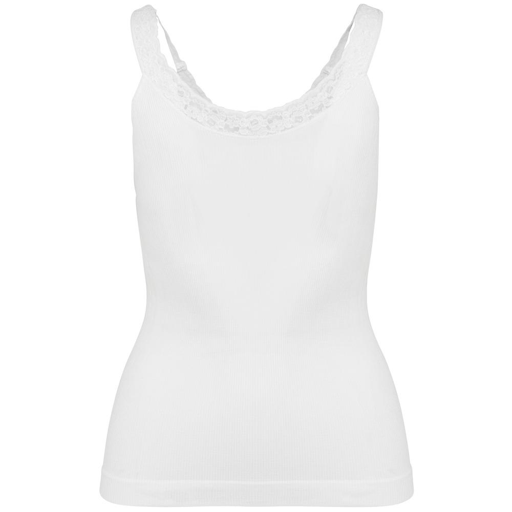 Kariban K3043 - Eco-friendly seamless tank top with lace