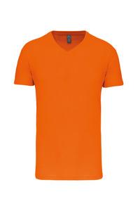 Kariban K3028IC - Men's BIO150IC V-neck t-shirt Orange