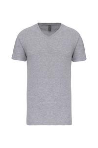 Kariban K3028IC - Men's BIO150IC V-neck t-shirt Oxford Grey