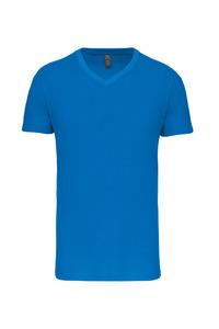 Kariban K3028IC - Men's BIO150IC V-neck t-shirt Tropical Blue