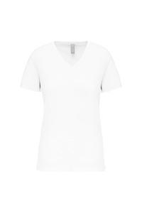 Kariban K3029IC - Ladies' BIO150IC V-neck t-shirt White