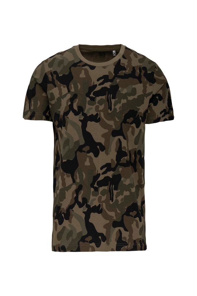 Kariban K3030 - Men's short-sleeved camo t-shirt