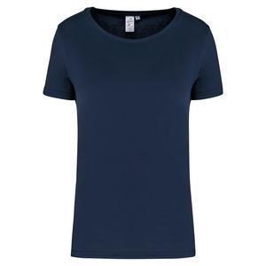 Kariban K3041 - Women's organic t-shirt "Origine France Garantie" Navy