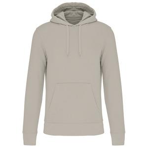 Kariban K4027 - Men's eco-friendly hooded sweatshirt Clay