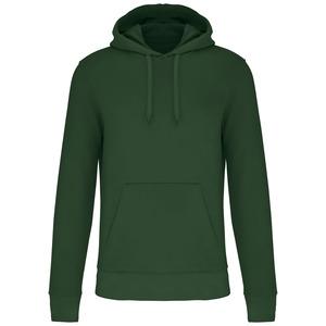 Kariban K4027 - Men's eco-friendly hooded sweatshirt Forest Green