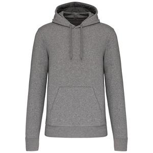 Kariban K4027 - Men's eco-friendly hooded sweatshirt Grey Heather