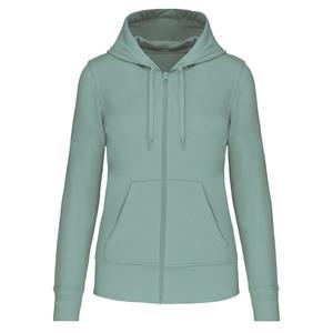 Kariban K4031 - Ladies eco-friendly zip-through hoodie