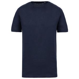 Kariban K398 - Mens short-sleeved organic t-shirt with raw edge neckline