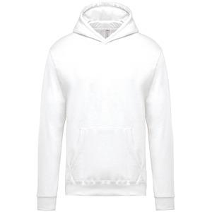 Kariban K477 - Kids’ hooded sweatshirt White