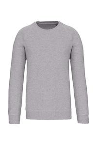 Kariban K495 - Organic piqué sweatshirt Oxford Grey