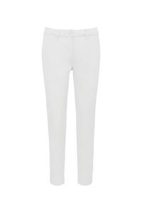 Kariban K749 - Ladies' above-the-ankle trousers White