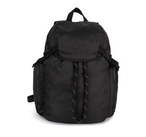 Kimood KI0180 - Urban, lifestyle-inspired recycled sports backpack Black