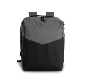 Kimood KI0153 - Business backpack Dark Grey Heather/ Black