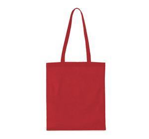 Kimood KI0288 - Organic cotton shopping bag Hibiscus Red