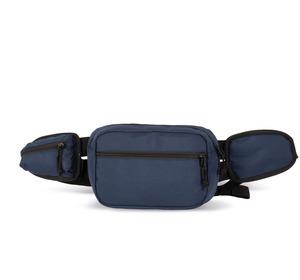 Kimood KI0371 - Large recycled bum bag with side pocket Navy