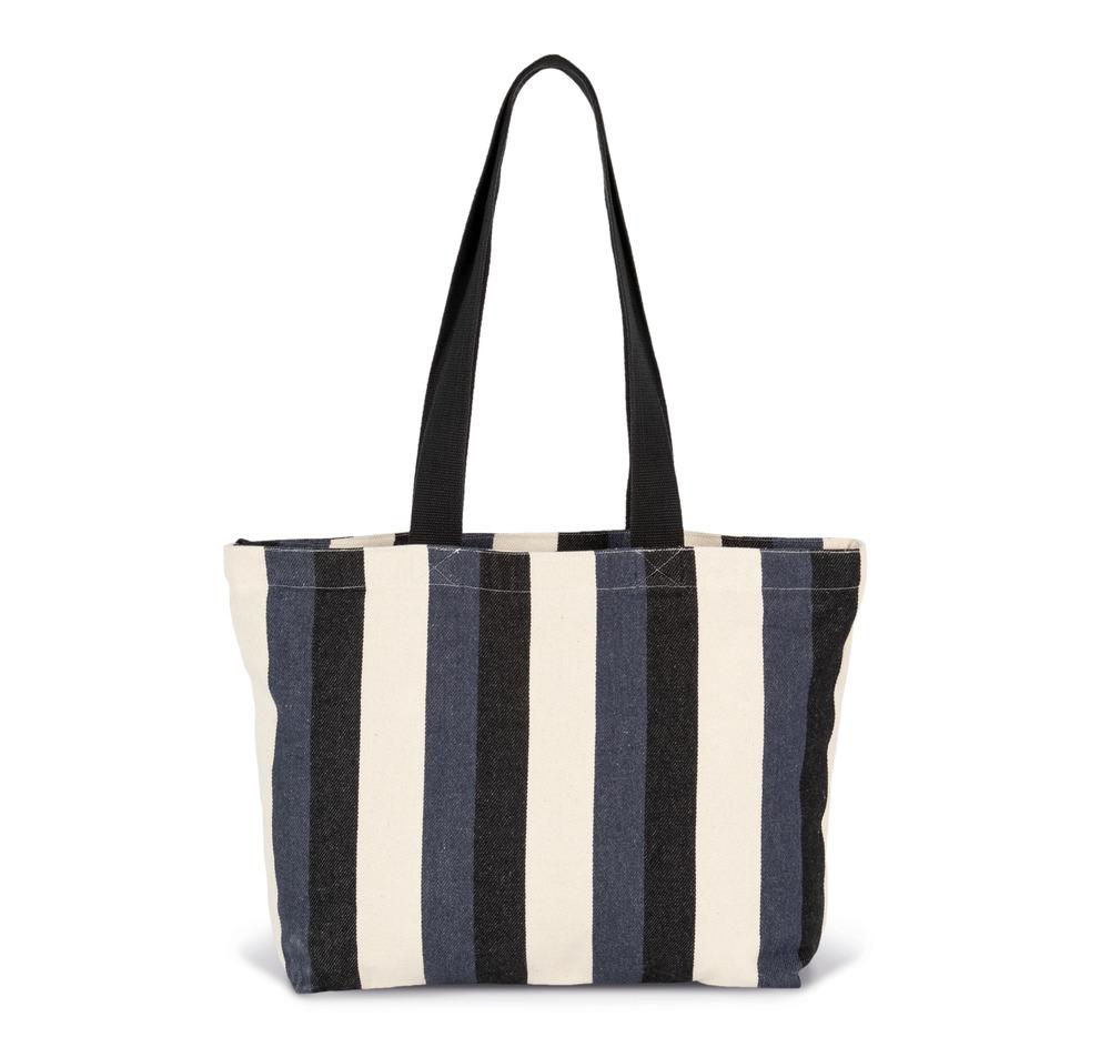 Kimood KI5210 - Recycled shopping bag - Striped pattern