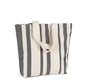 Kimood KI5213 - Recycled shopping bag - Striped pattern Striped Ecume