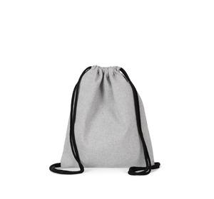 Kimood KI5103 - Small recycled backpack with drawstring - Kid size Flint Grey