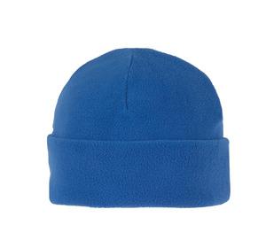 K-up KP884 - Recycled microfleece beanie with turn-up Royal Blue