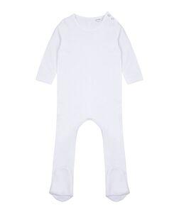 Larkwood LW650 - Long-sleeved organic cotton pyjamas White